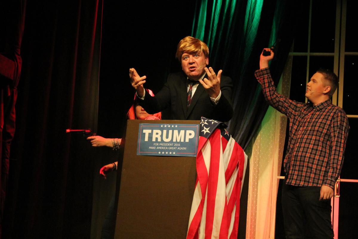 "En drøm" av Lånkerevyen (2016). Foto: Anders Holstad Lilleng.