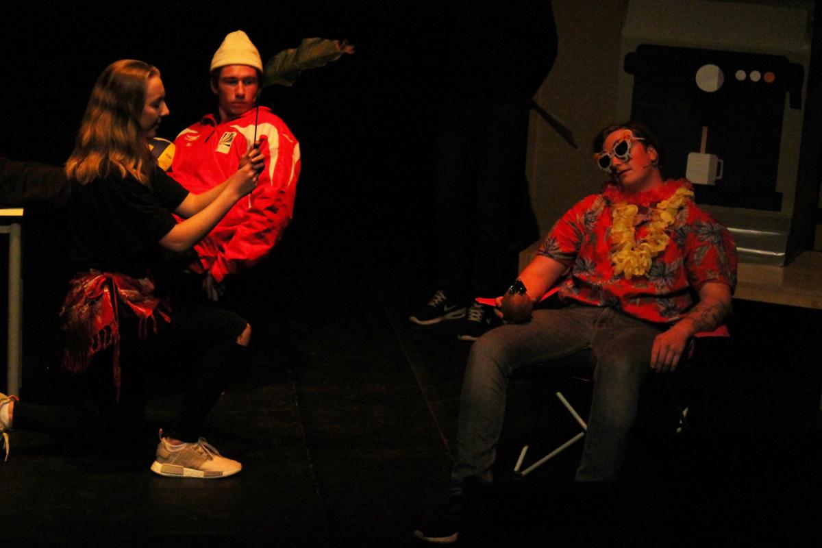 Lokalt, men ikke internt. Anders Holstad Lilleng. Revy. 