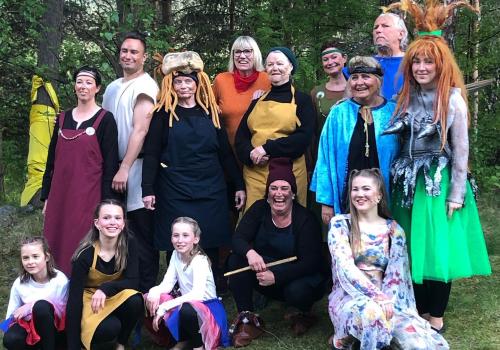 Fra vår siste produksjon ( juni 2022 ) "En midtsommernattsdrøm"